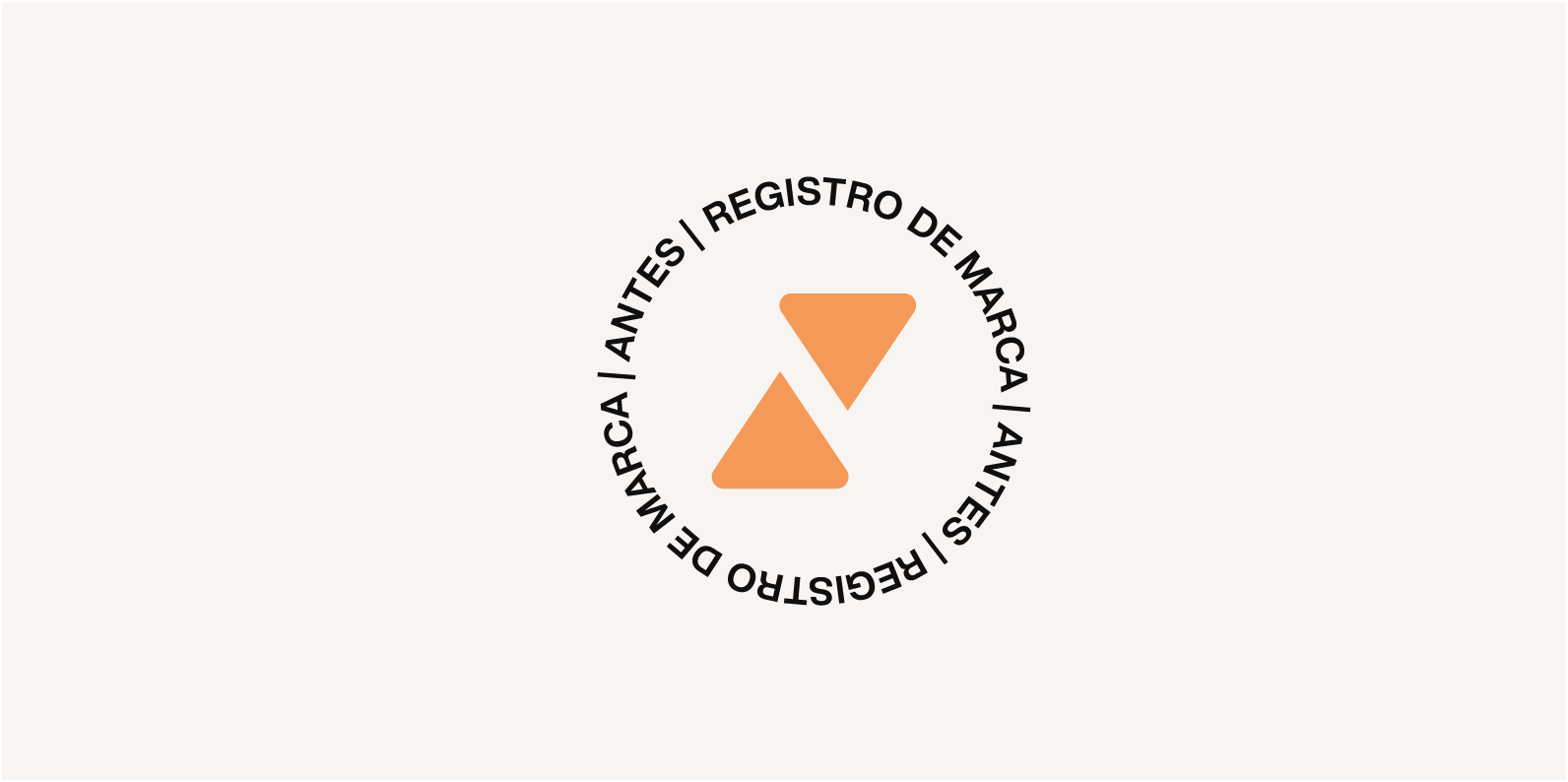 Selo — fundo off-white